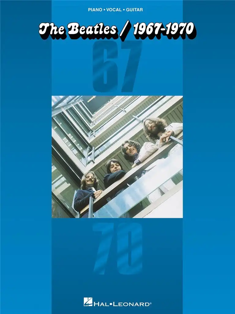 The Beatles - 1967-1970 Blue Album - Klavier Gitarre Gesang